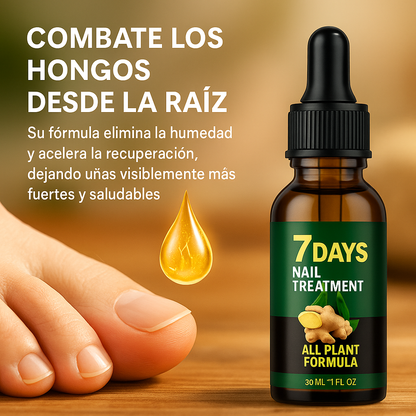 🌱🌱 7DAYS NAIL TREATMENT🌱🌱Di adiós a los hongos en solo 7 días.