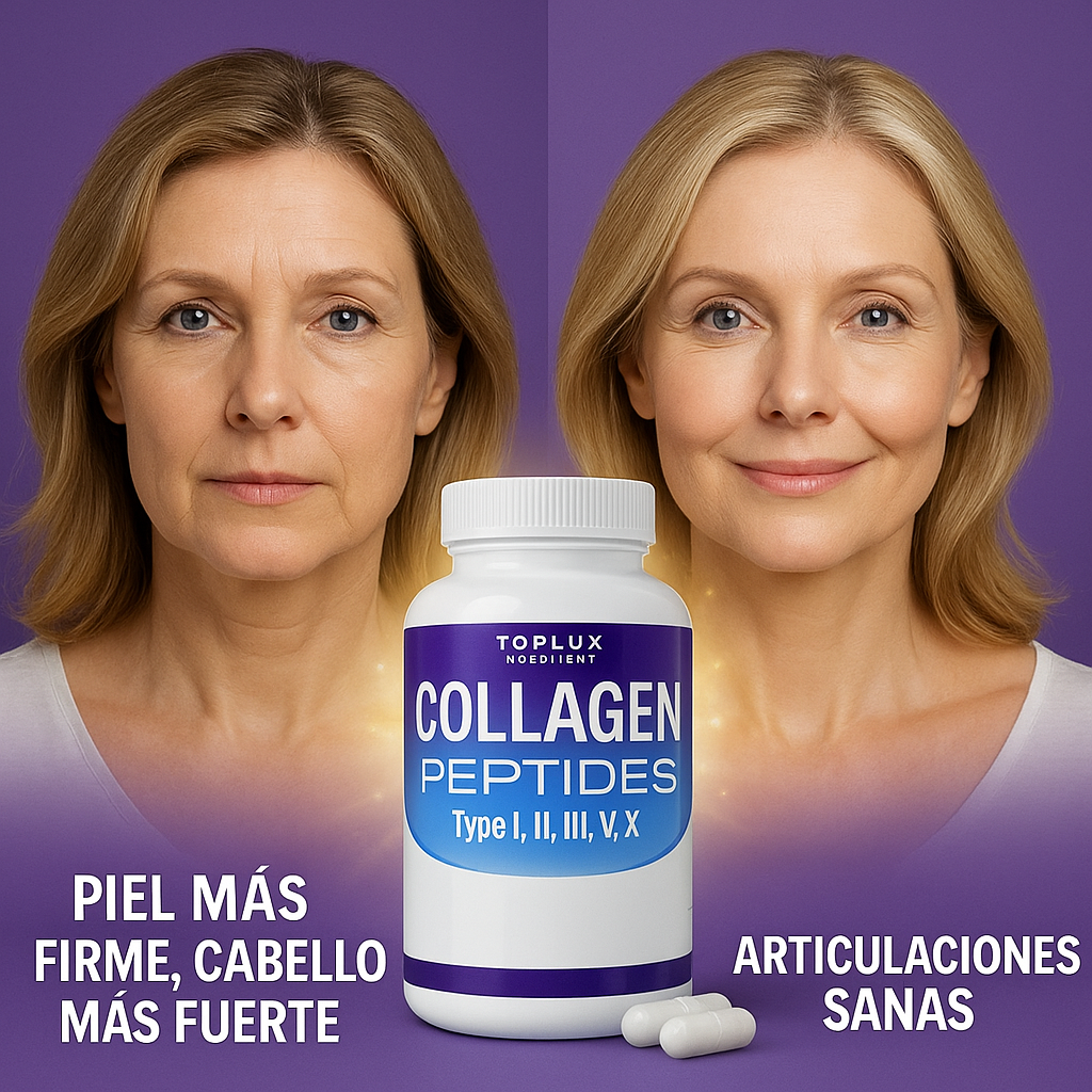 💜COLLAGENO PEPTIDOS💜💜 Todos los tipos de colágeno en una sola cápsula — piel, cabello y articulaciones renovadas