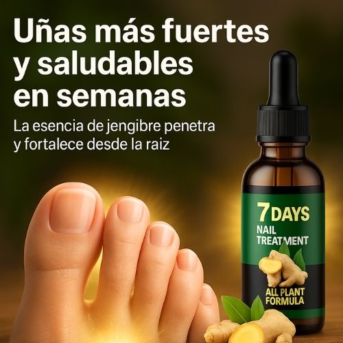 🌱🌱 7DAYS NAIL TREATMENT🌱🌱Di adiós a los hongos en solo 7 días.