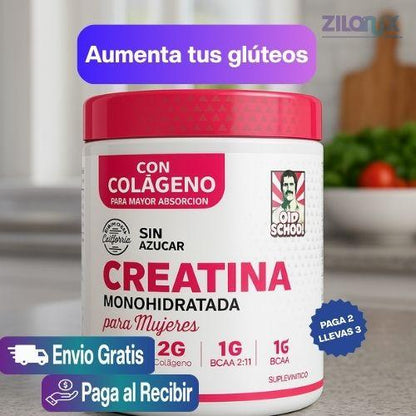 Creatina| Glúteos firmes y definidos sin entrenar horas: la ciencia detrás de tu próximo cambio